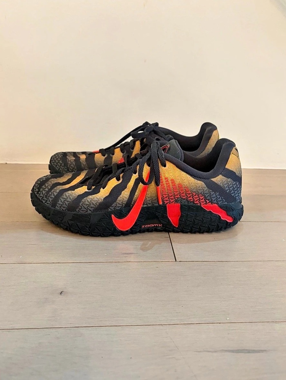 Nike - Men’s - JA 3 - Bright Crimson & Yellow Ocher & Anthracite !! 🦖